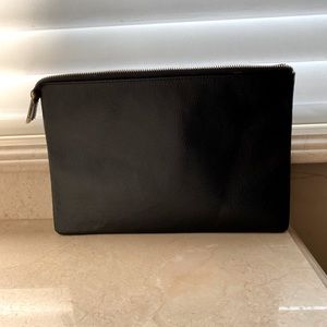 Black Leather Pouch